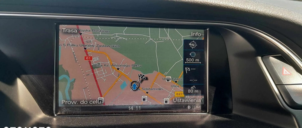 Audi A5 cena 49900 przebieg: 188324, rok produkcji 2012 z Ostrołęka małe 92